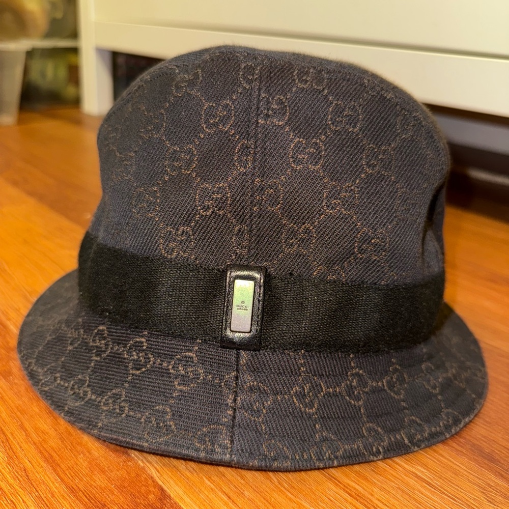 Gucci Unisex GG Monogram Bucket Hat